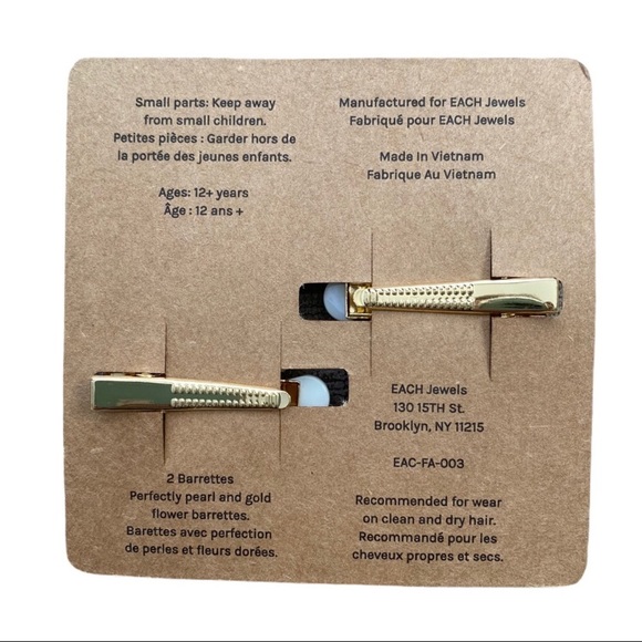 New Each Jewels Hair Clips - Picture 3 of 4